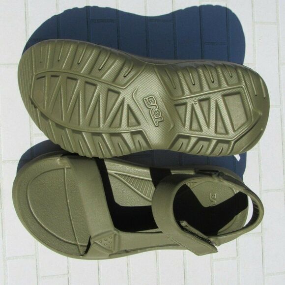 TEVA MEN’S HURRICANE DRIFT BURNT OLIVE SANDALS - Picture 3 of 5